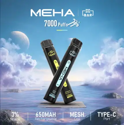 Meha 魅嗨7000口一次性電子煙 | 台灣現貨抛棄式 16種口味